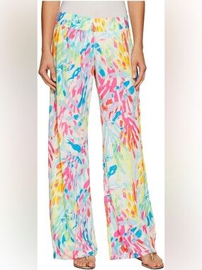 Lilly Pulitzer Bal Harbour Palazzo Pants Size Medium